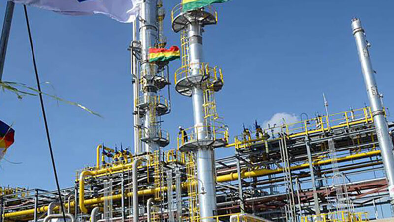 Una exportación de gas en declive agrava el desequilibrio comercial