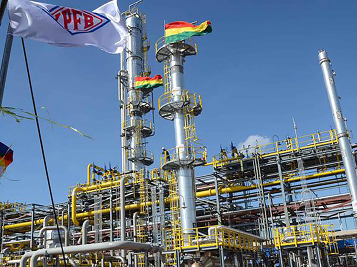 Una exportación de gas en declive agrava el desequilibrio comercial