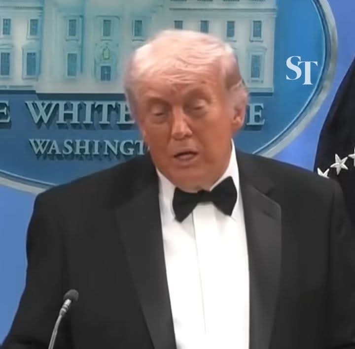 “¡PENSÉ QUE ERA UNA BANDEJA CAYENDO!”: TRUMP REVELA LOS SEGUNDOS DE TENSIÓN DURANTE EL TIROTEO EN EL WHCD
