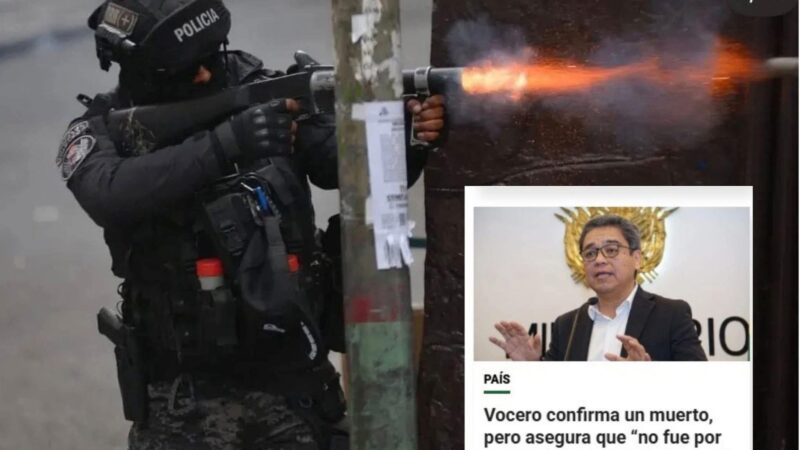 POLÉMICA POR EL ACCIONAR DE LA UTOP EN LAS PROTESTAS DE LA PAZ: IMÁGENES REABREN EL DEBATE SOBRE EL USO DE LA FUERZA