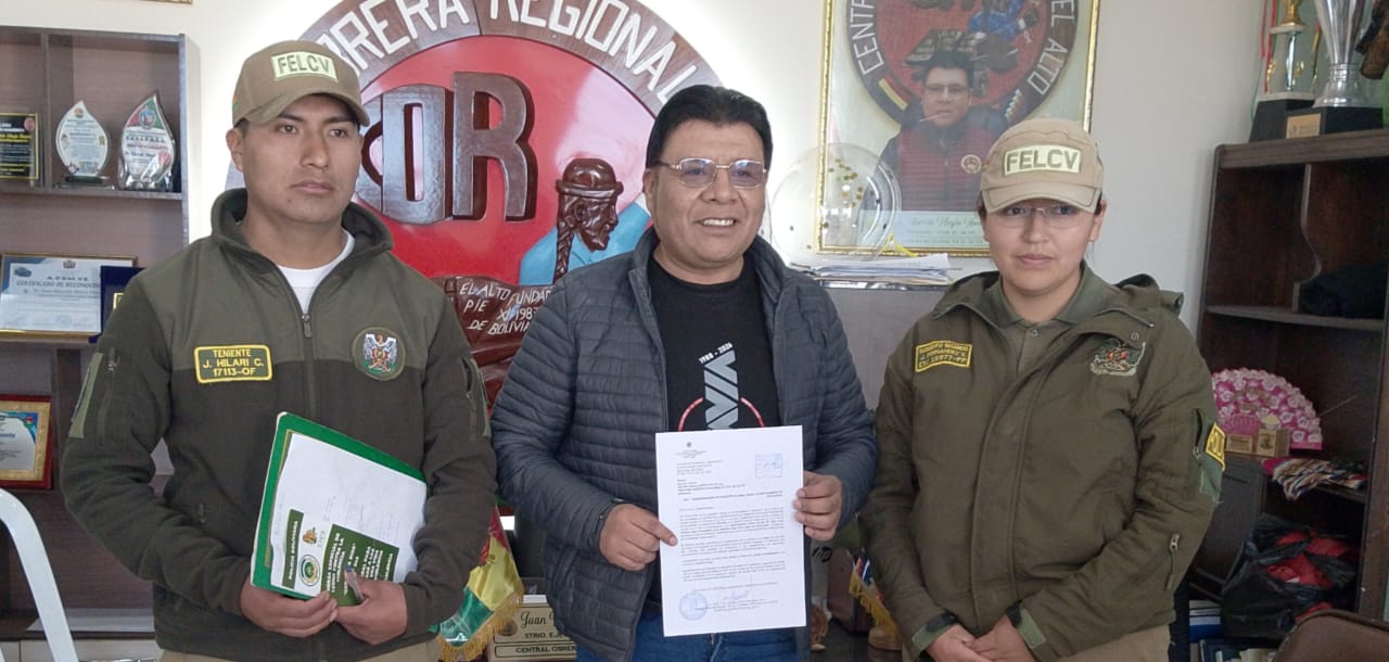 COR El Alto y la FELCV suscriben acuerdo para fortalecer la prevención y atención de la violencia contra las mujeres